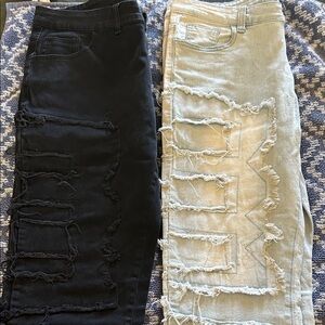 Men’s distressed jeans
